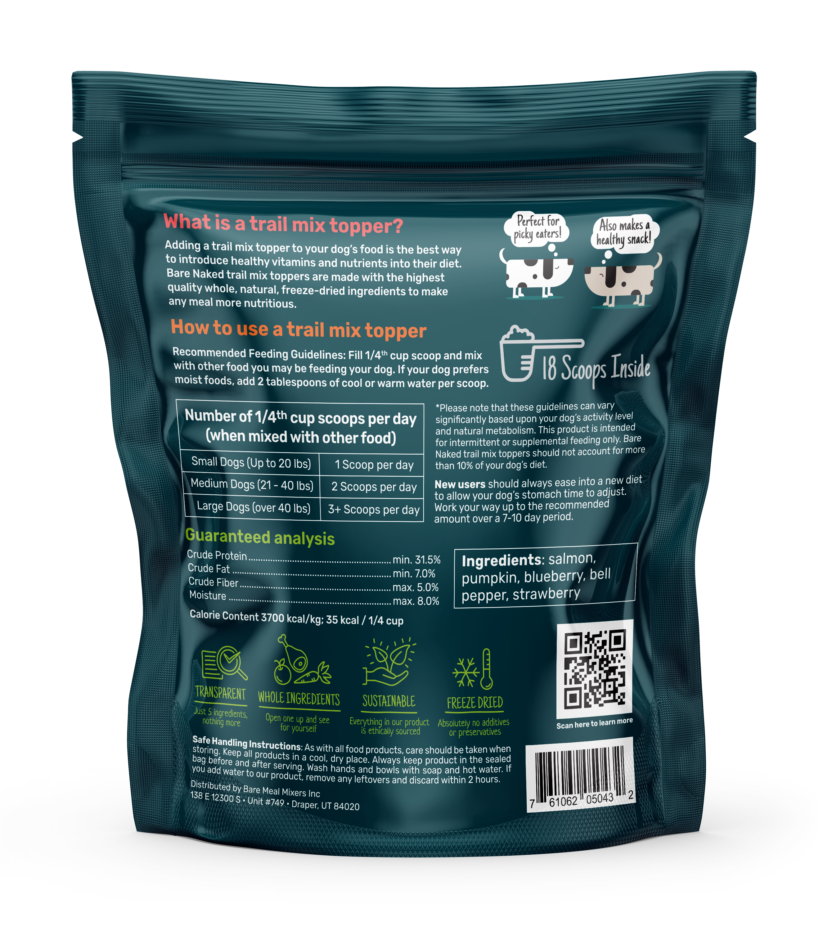 3-Pack of 6oz Salmon, Beef, & Chicken Mixers