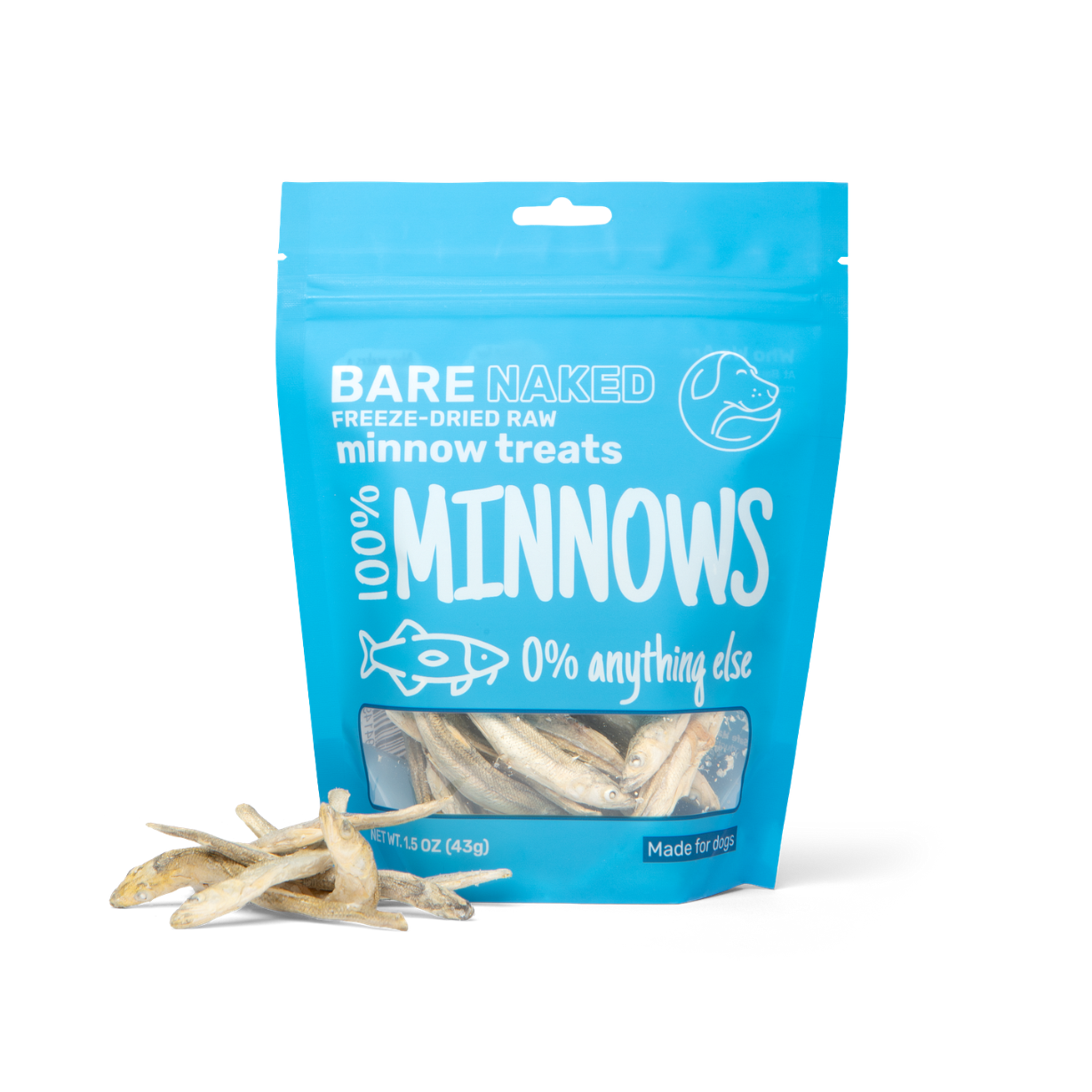 Freeze-Dried Minnow Treats