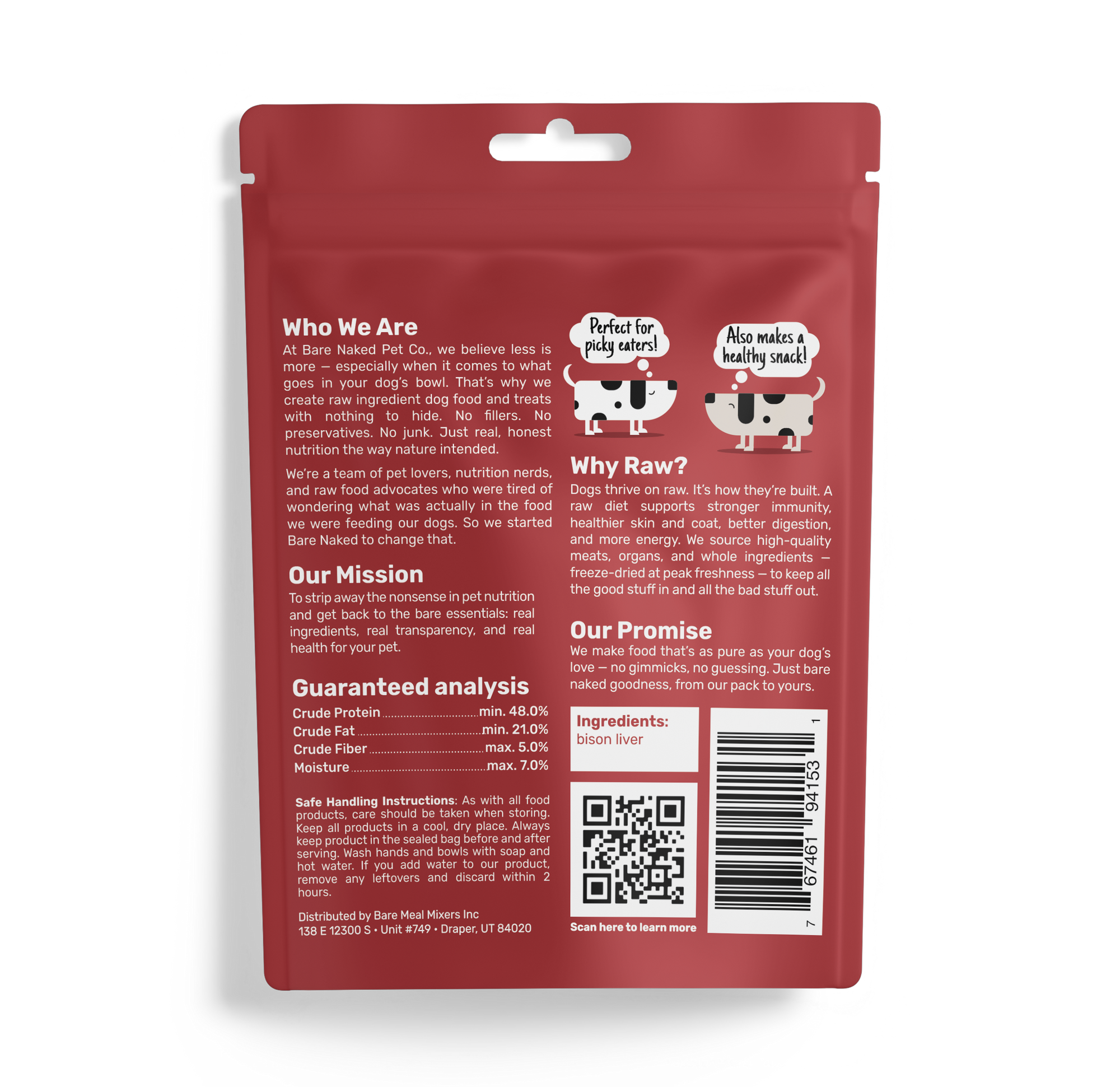 Bison Treats - 3oz