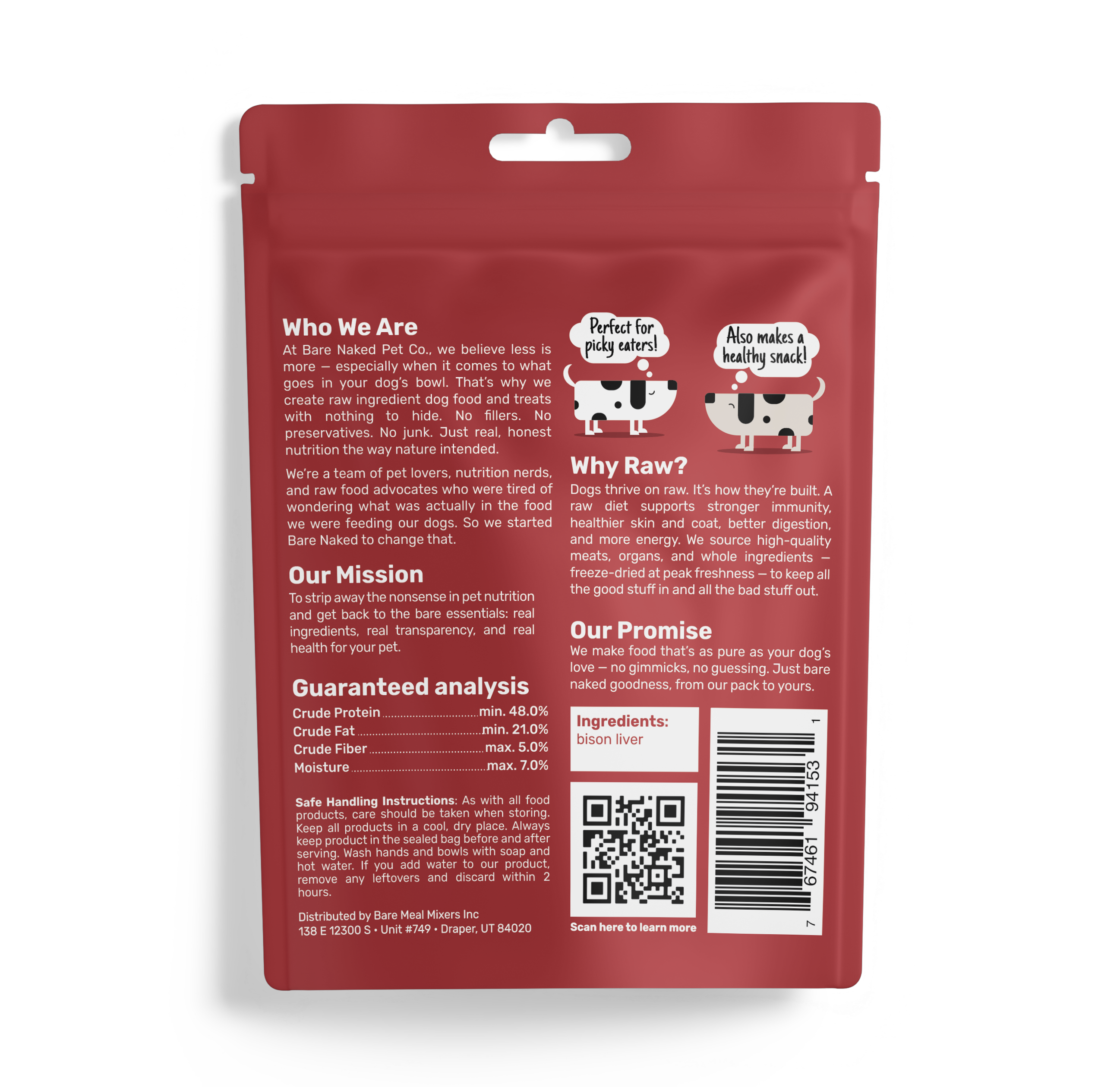 Bison Treats - 3oz